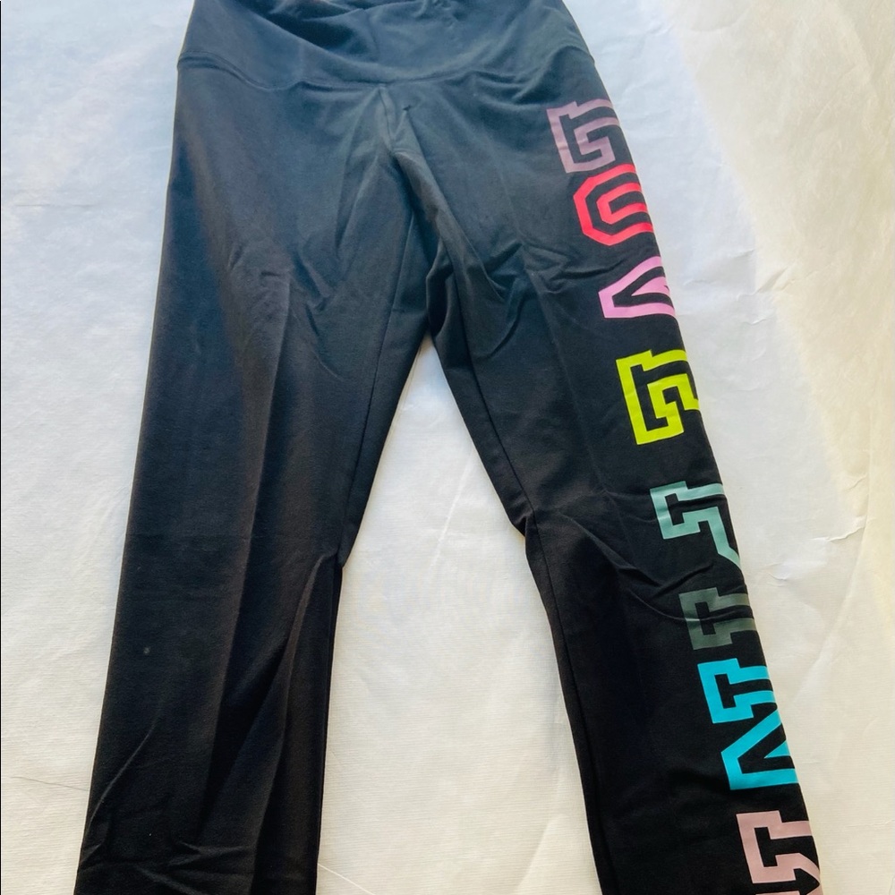 Vs pink high waist cotton legging M